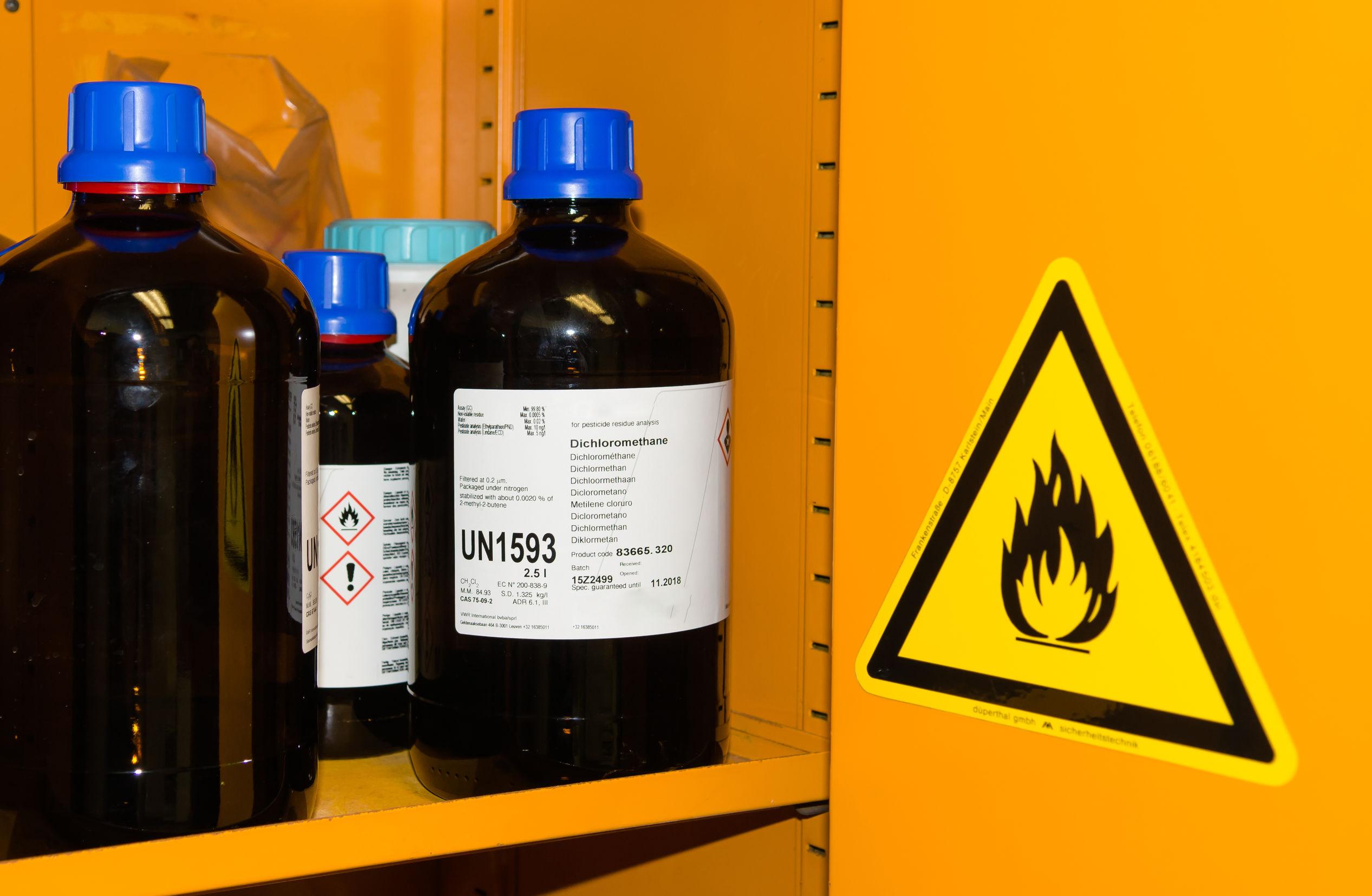 Storage, Handling & Safe Use of Chemicals & Hazardous Materials